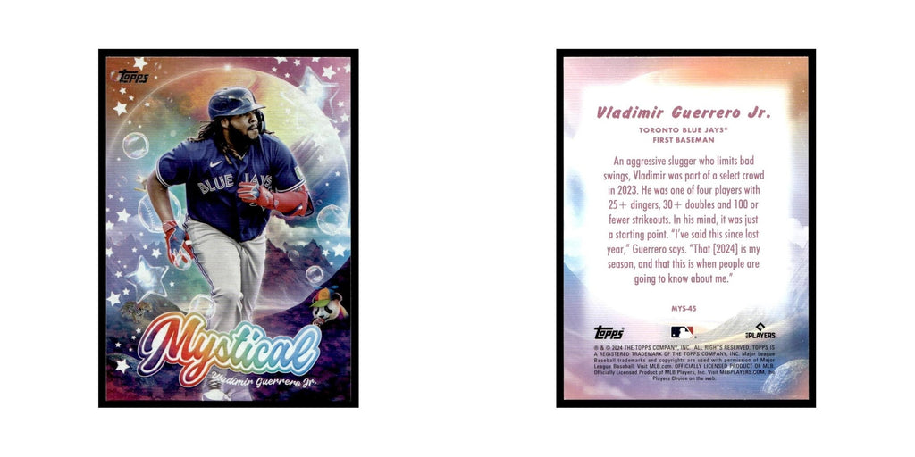 Vladimir Guerrero Jr. 2024 Topps Update Mystical #MYS-45 Toronto Blue Jays NM