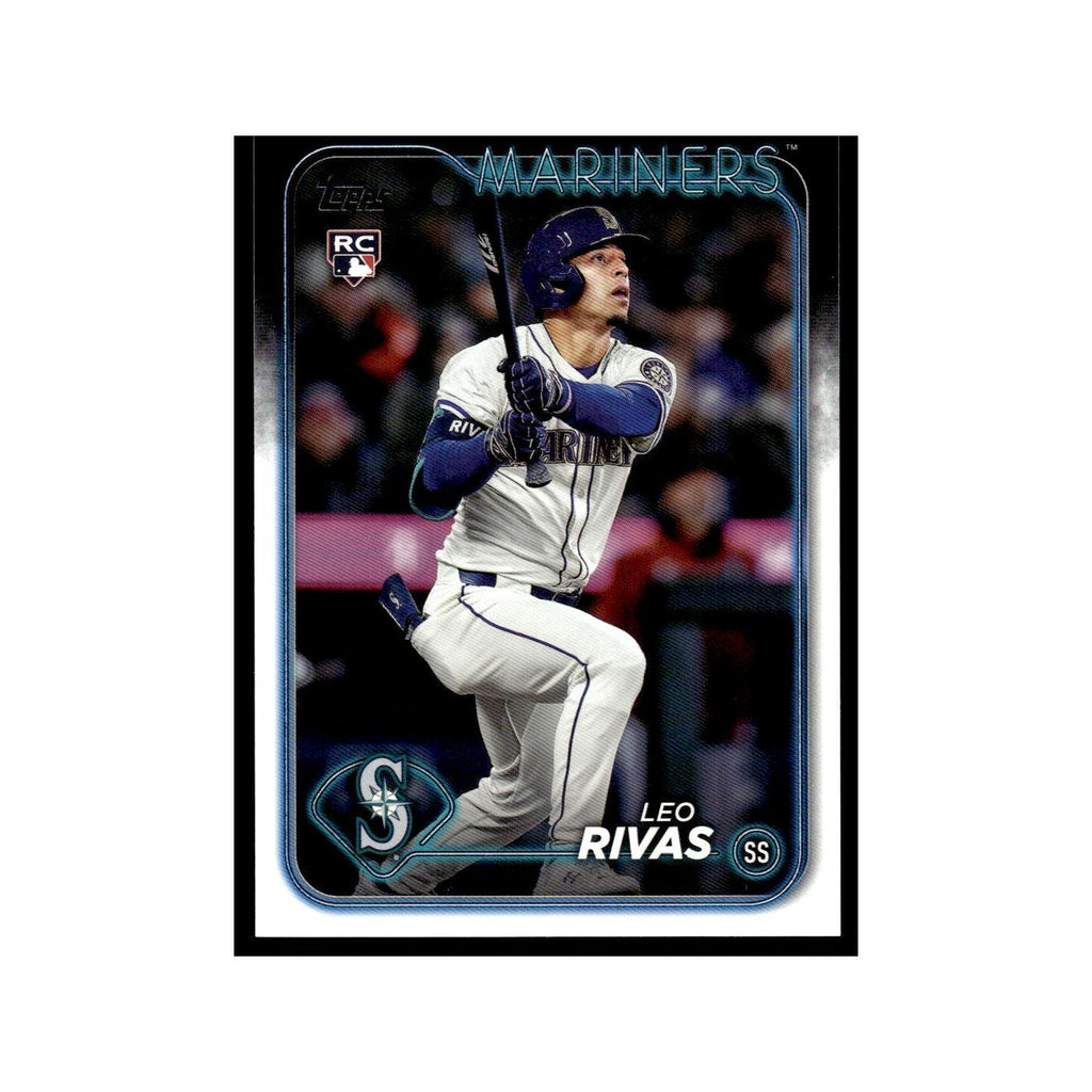 Leo Rivas Rookie 2024 Topps Update #US279 Seattle Mariners Baseball Card NM