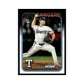 Cole Winn Rookie 2024 Topps Update #US109 Texas Rangers Baseball Card NM