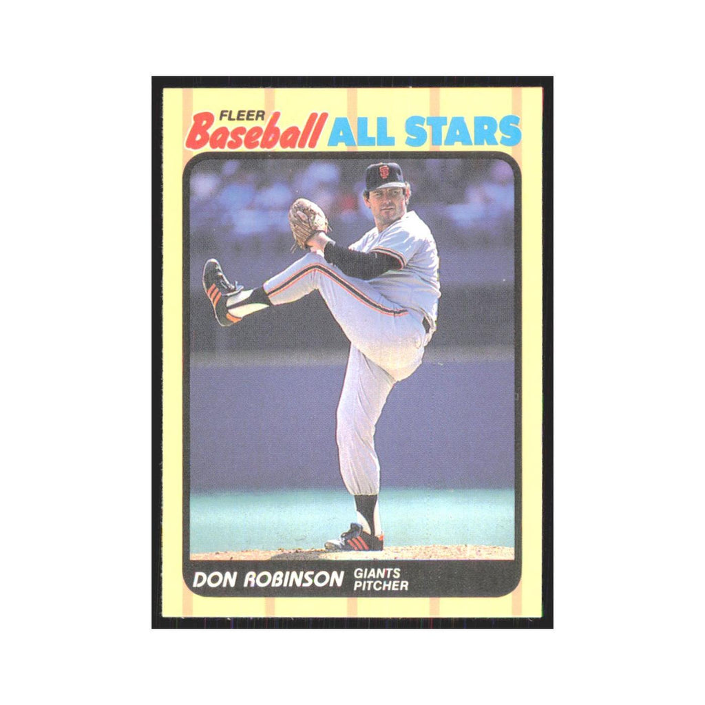 Don Robinson 1989 Fleer Baseball All-Stars #36.0 San Francisco Giants NM