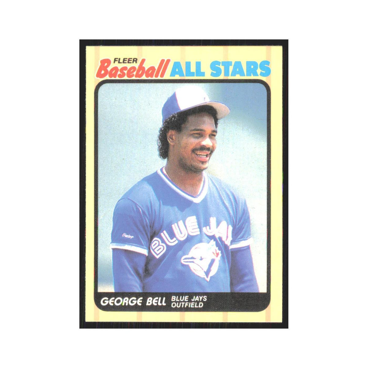 George Bell 1989 Fleer Baseball All-Stars #2.0 Toronto Blue Jays NM
