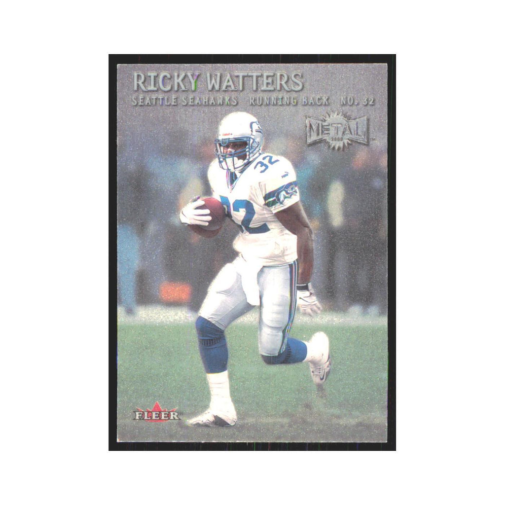 Ricky Watters 2000 Fleer Metal #107 Seattle Seahawks Football Card NM