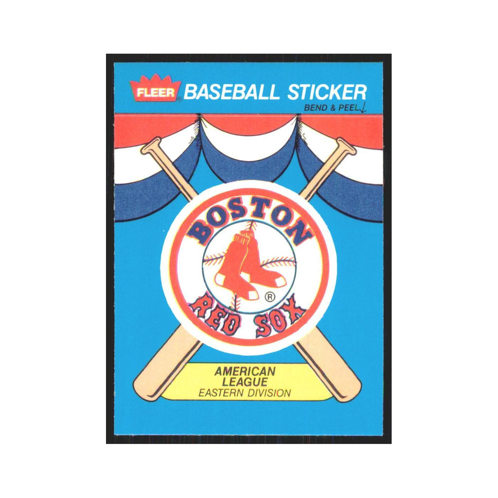Team History 1989 Fleer Baseball All-Stars #nan Boston Red Sox Baseball Card NM