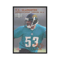 T.J. Slaughter Rookie 2000 Fleer Metal #211 Jacksonville Jaguars NM