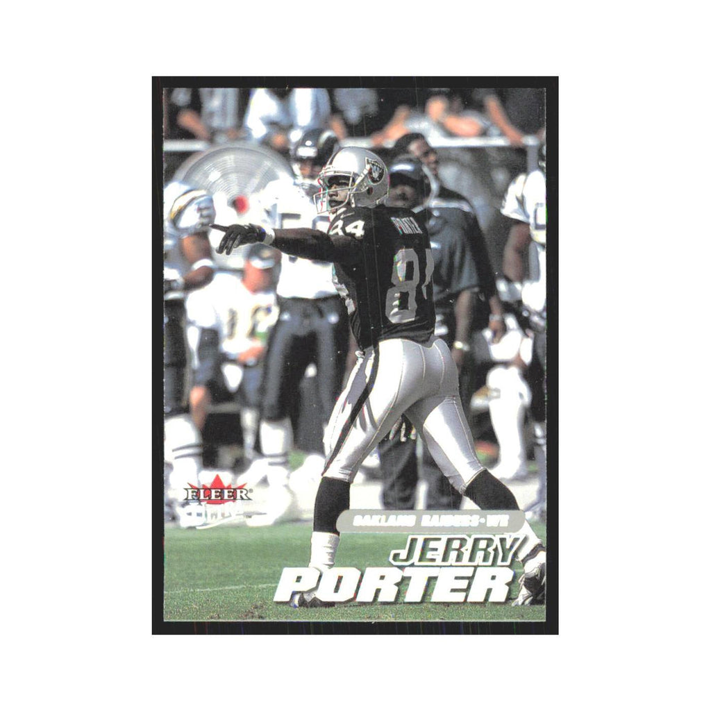 Jerry Porter 2001 Fleer Ultra #201 Oakland Raiders Football Card NM