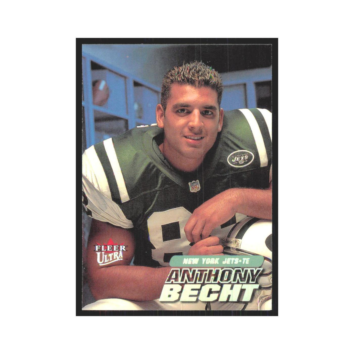 Anthony Becht 2001 Fleer Ultra #107 New York Jets Football Card NM