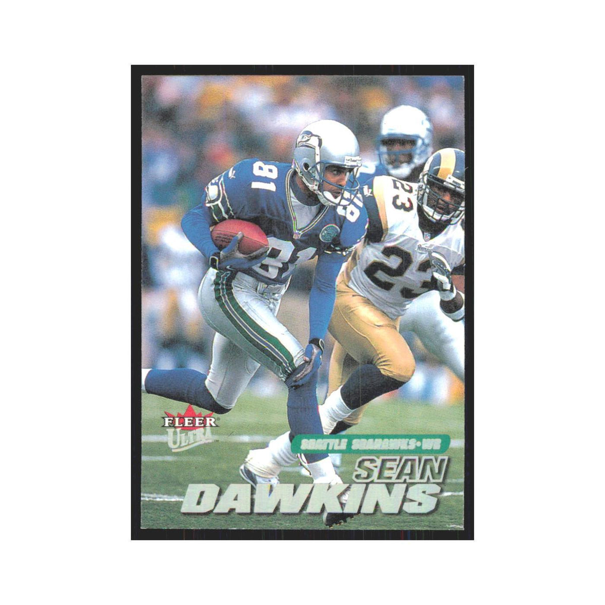 Sean Dawkins 2001 Fleer Ultra #136 Seattle Seahawks Football Card NM