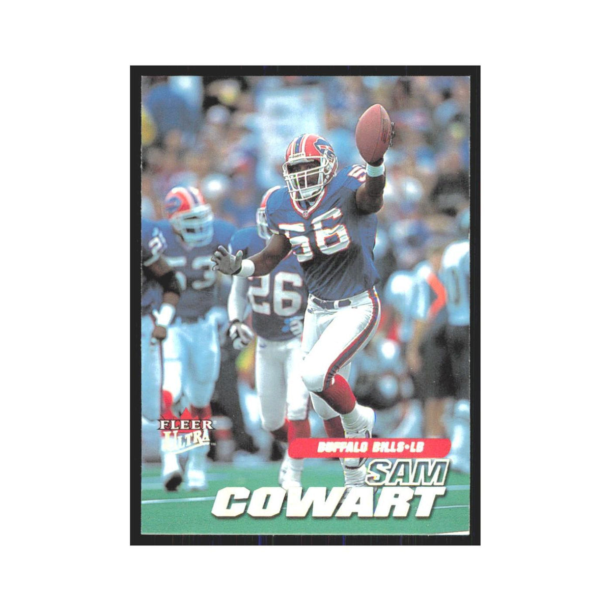 Sam Cowart 2001 Fleer Ultra #215 Buffalo Bills Football Card NM