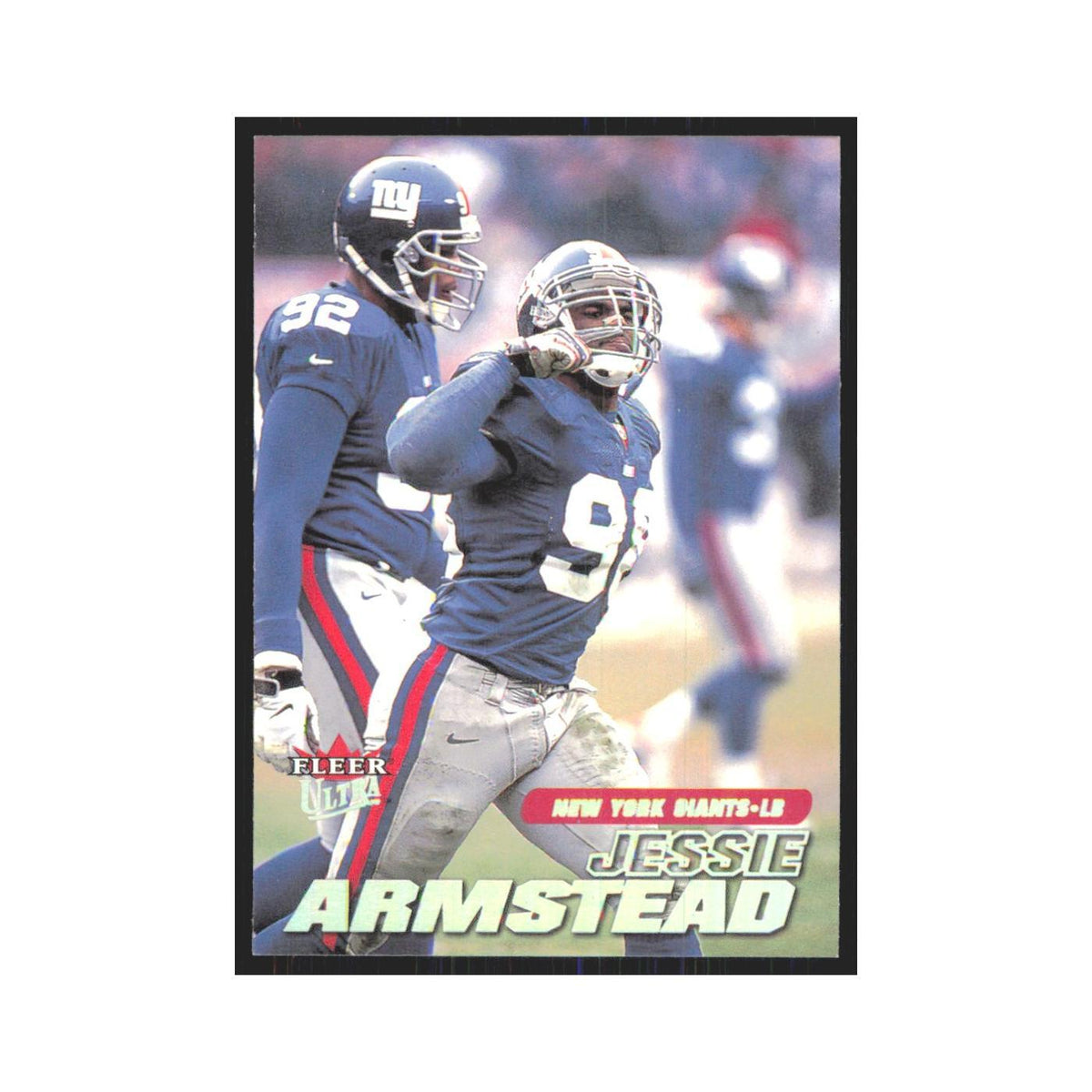 Jessie Armstead 2001 Fleer Ultra #157 New York Giants Football Card NM