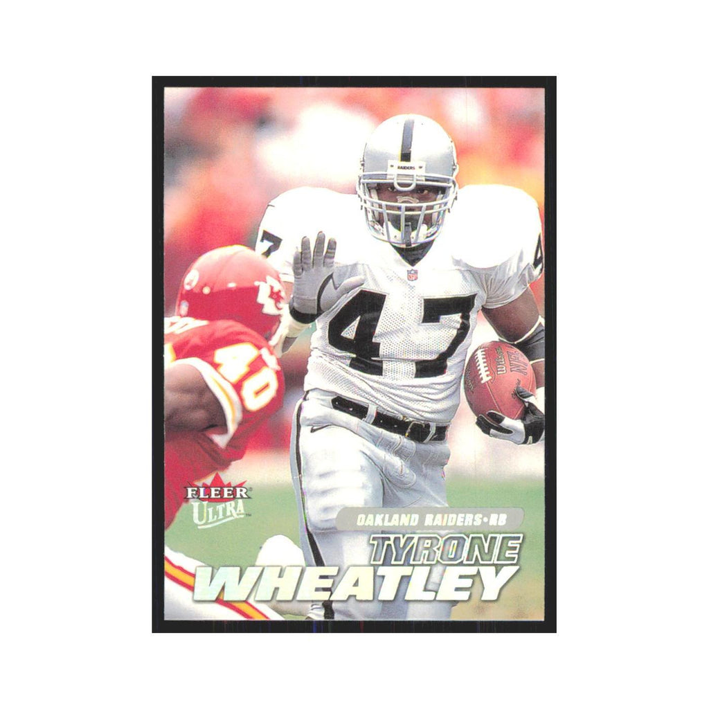 Tyrone Wheatley 2001 Fleer Ultra #143 Oakland Raiders Football Card NM