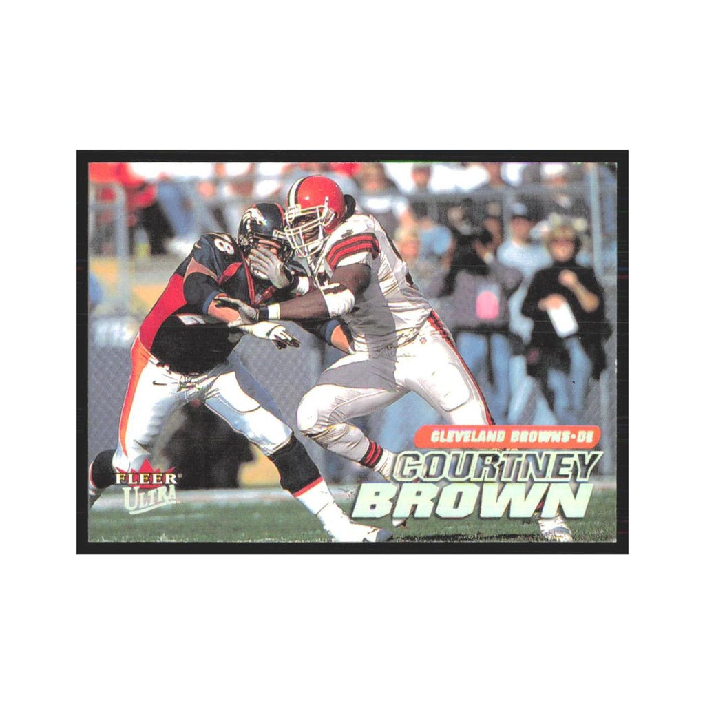 Courntney Brown 2001 Fleer Ultra #185 Cleveland Browns Football Card NM