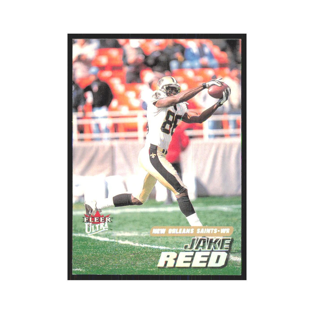 Jake Reed 2001 Fleer Ultra #8 New Orleans Saints Football Card NM