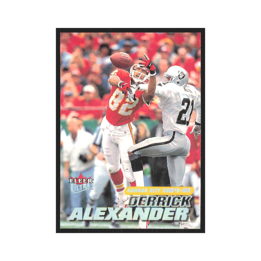 Derrick Alexander 2001 Fleer Ultra #39 Kansas City Chiefs Football Card NM