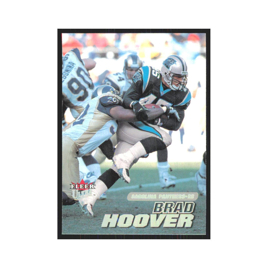 Brad Hoover 2001 Fleer Ultra #198 Carolina Panthers Football Card NM