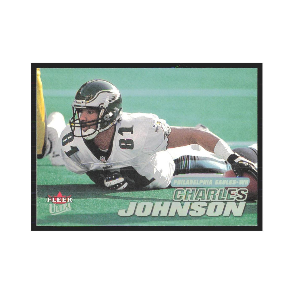 Charles Johnson 2001 Fleer Ultra #24 Philadelphia Eagles Football Card NM
