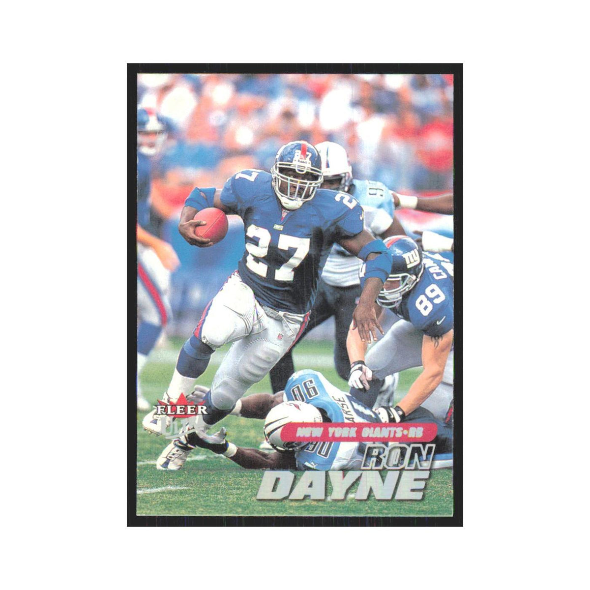 Ron Dayne 2001 Fleer Ultra #5 New York Giants Football Card NM