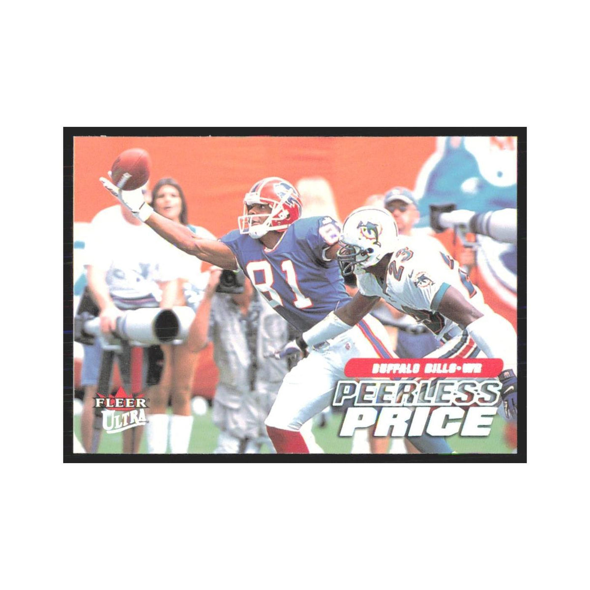 Peerless Price 2001 Fleer Ultra #141 Buffalo Bills Football Card NM