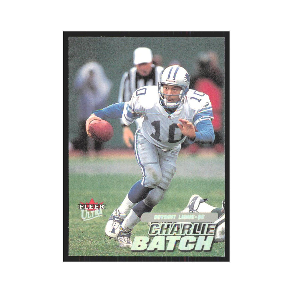 Charlie Batch 2001 Fleer Ultra #69 Detroit Lions Football Card NM