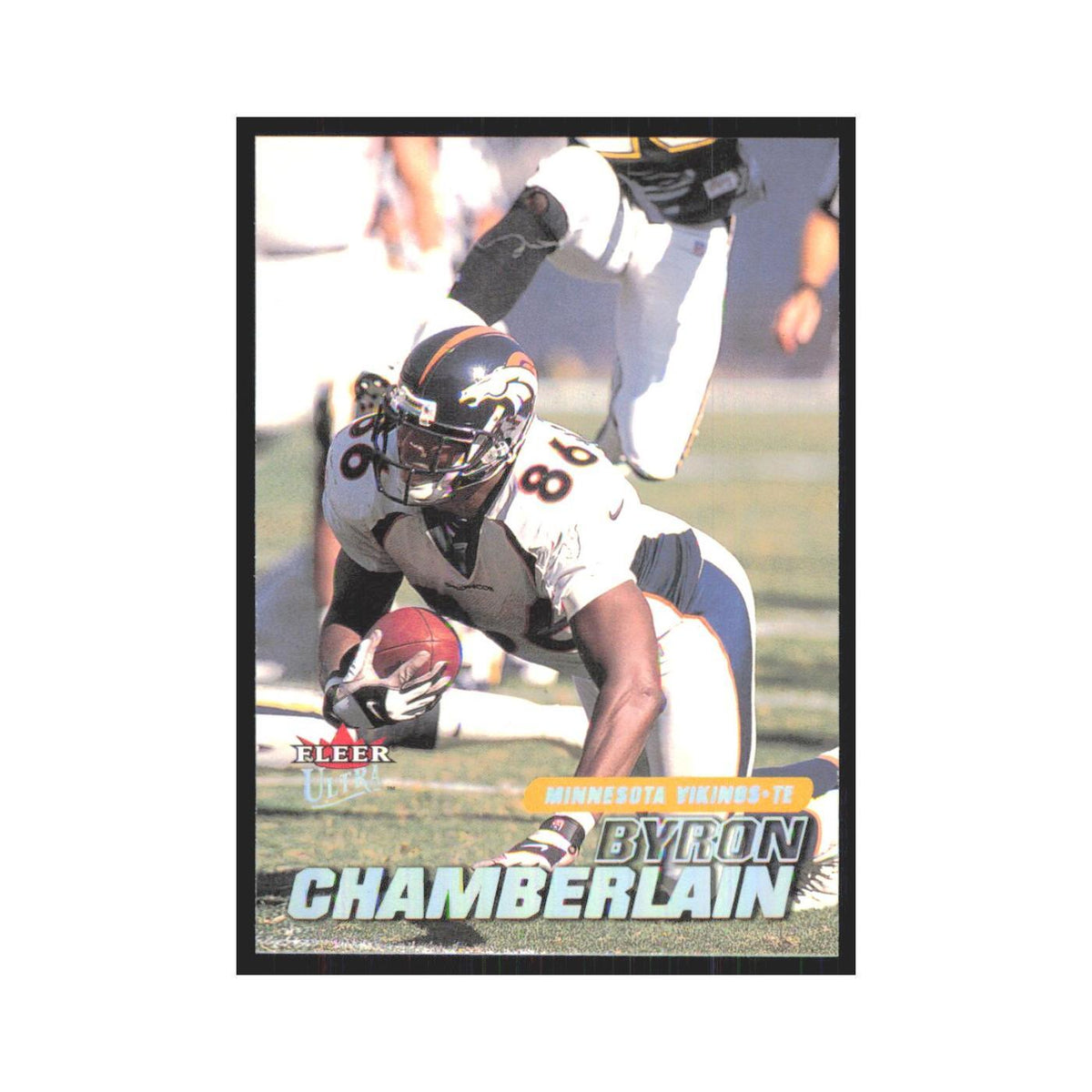 Byron Chamberlain 2001 Fleer Ultra #90 Minnesota Vikings Football Card NM