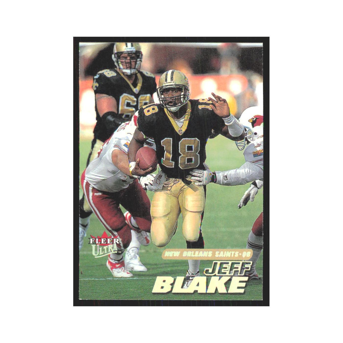 Jeff Blake 2001 Fleer Ultra #11 New Orleans Saints Football Card NM