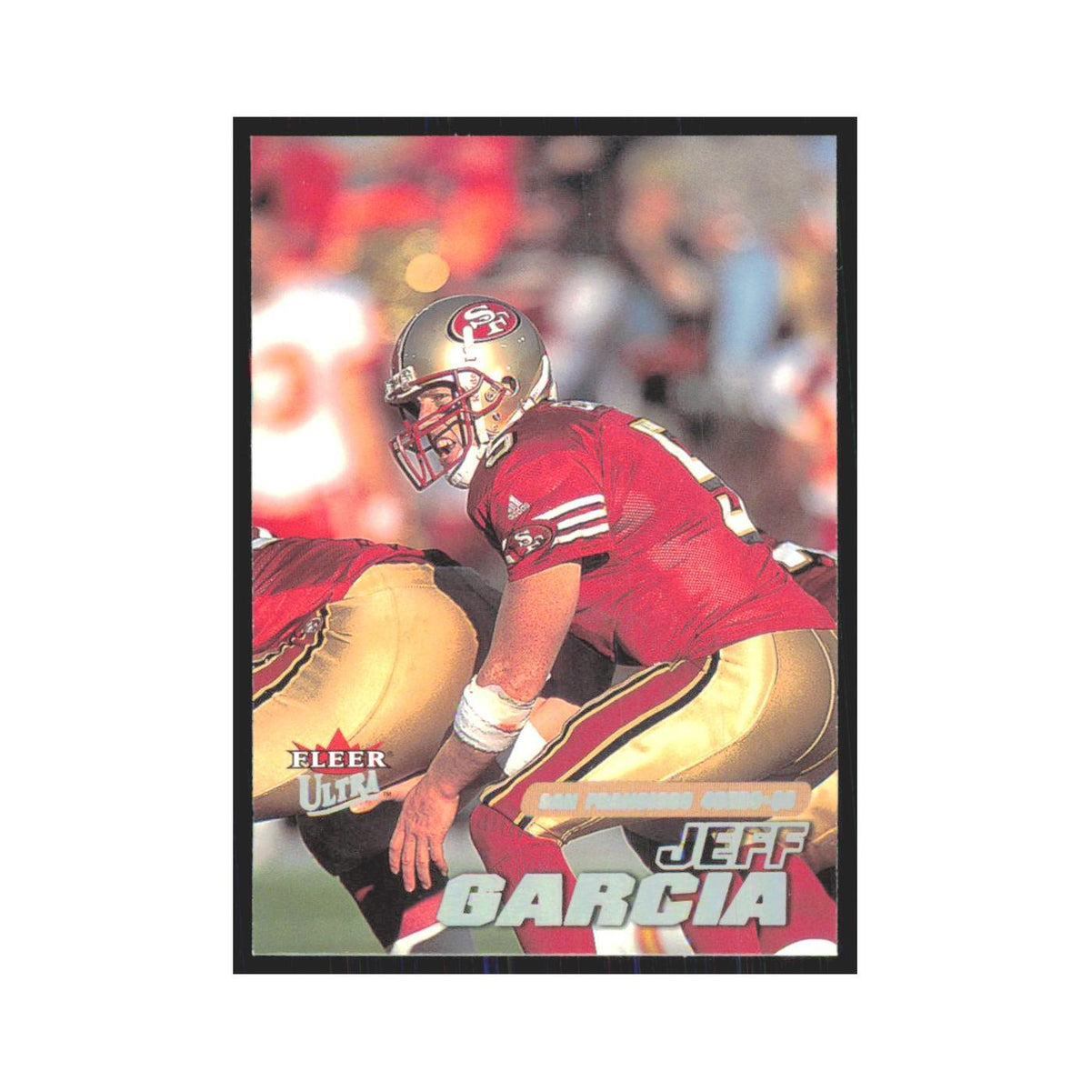 Jeff Garcia 2001 Fleer Ultra #137 San Francisco 49ers Football Card NM