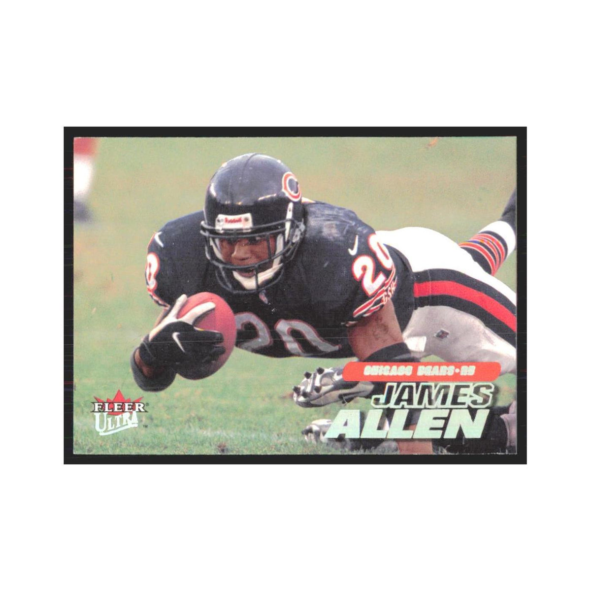 James Allen 2001 Fleer Ultra #184 Chicago Bears Football Card NM