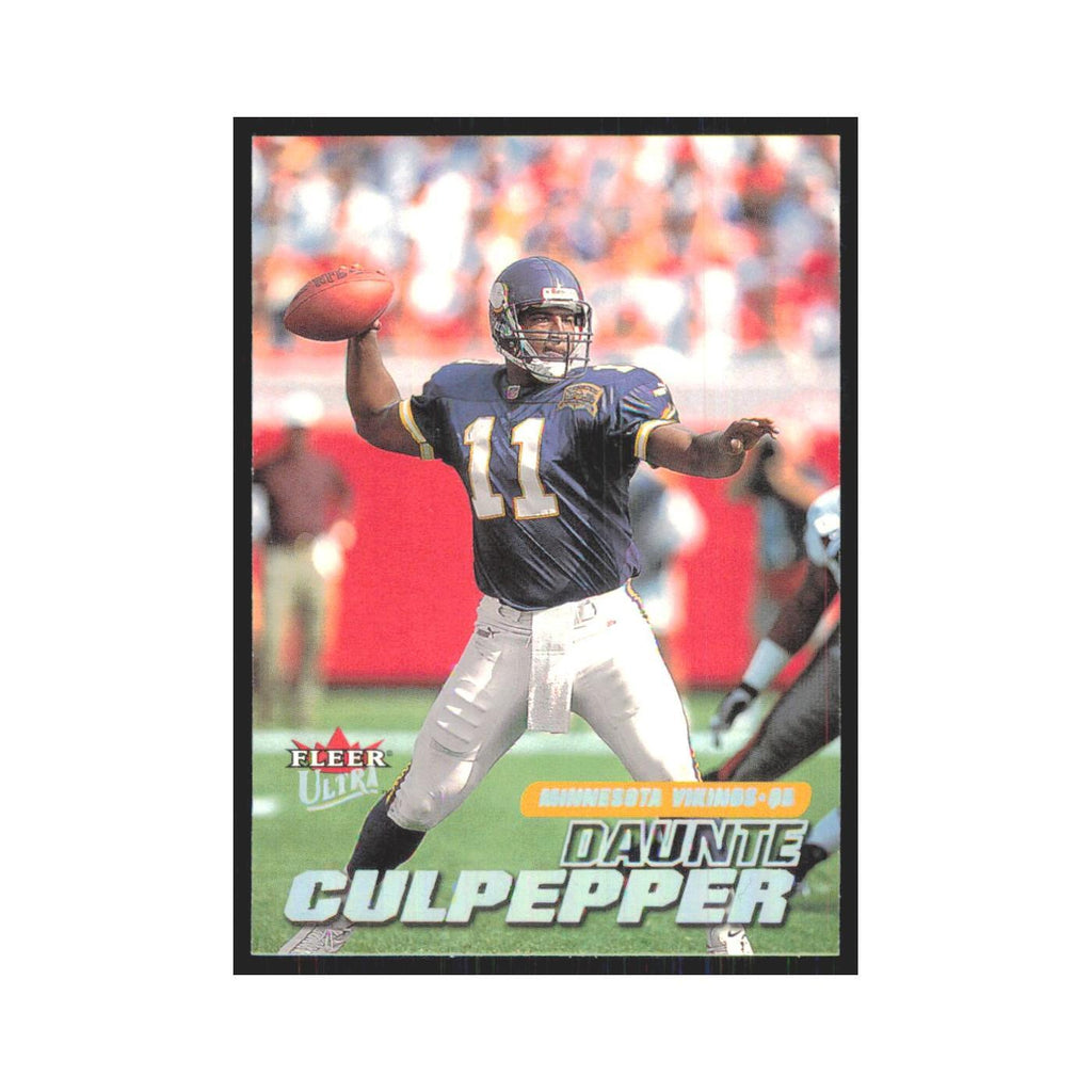 Daunte Culpepper 2001 Fleer Ultra #1 Minnesota Vikings Football Card NM