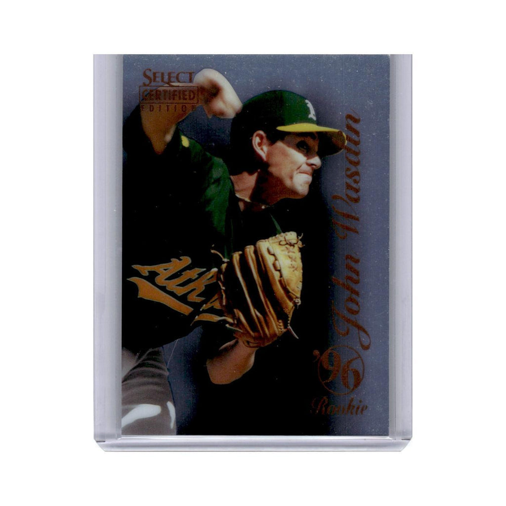 John Wasdin 1996 Select Certified #118 Oakland Athletics Baseball Card NM