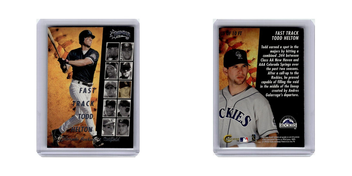 Todd Helton 1998 Circa Thunder #5FT Colorado Rockies Baseball Card NM
