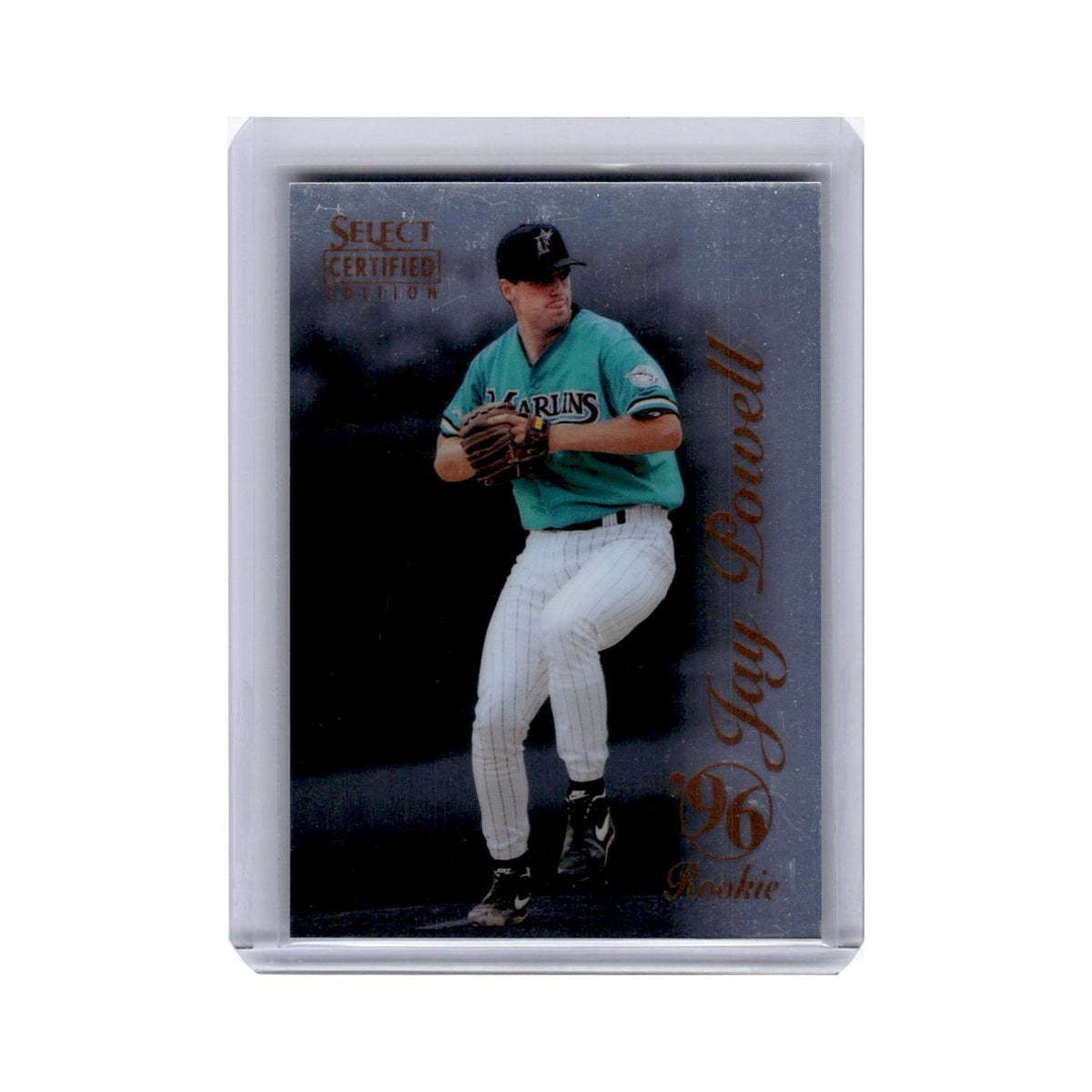 Jay Powell 1996 Select Certified #128 Florida Marlins Baseball Card NM