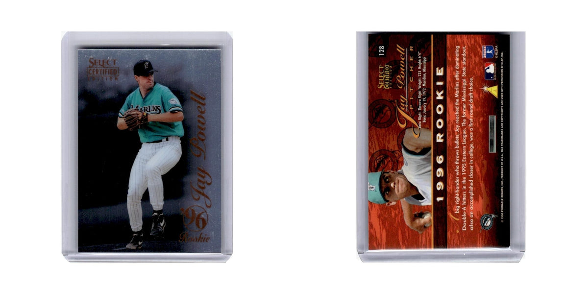 Jay Powell 1996 Select Certified #128 Florida Marlins Baseball Card NM