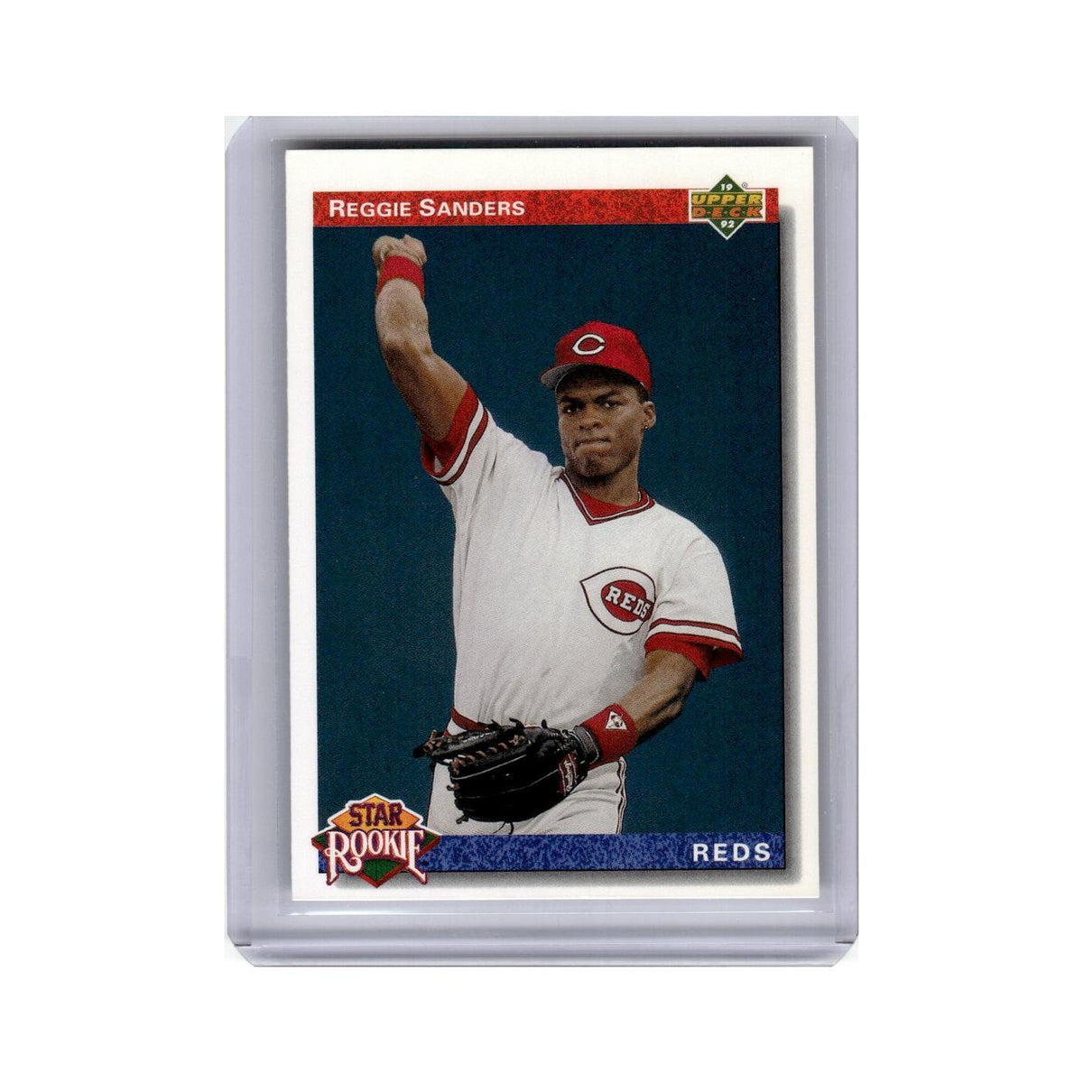 Reggie Sanders 1992 Upper Deck #27 Cincinnati Reds Baseball Card NM