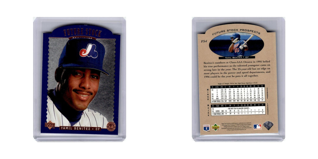 Yamil Benitez 1996 Upper Deck Future Stock Prospects #FS4 Baseball Card NM