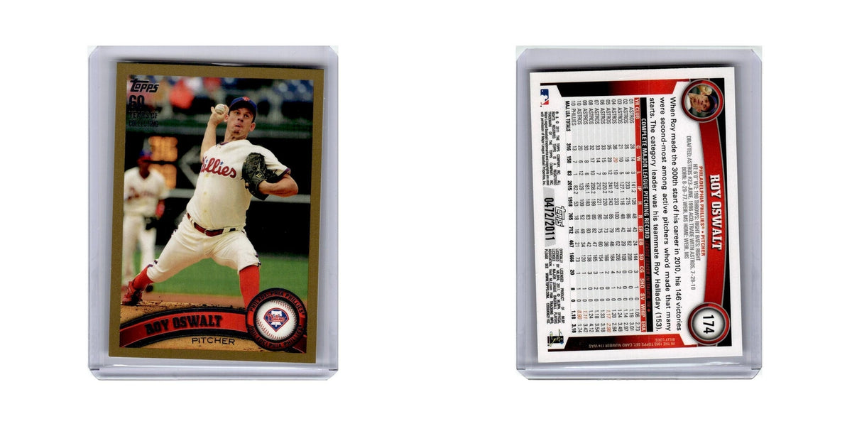 Roy Oswalt 2011 Topps #174 Philadelphia Phillies Baseball Card NM