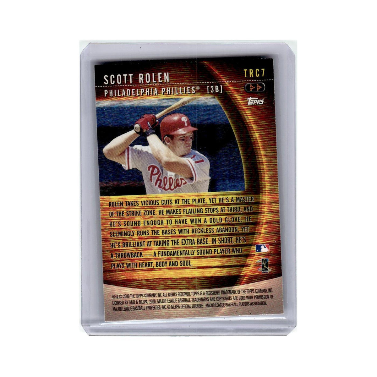 Scott Rolen 2000 Topps #TRC7 Philadelphia Phillies Baseball Card NM