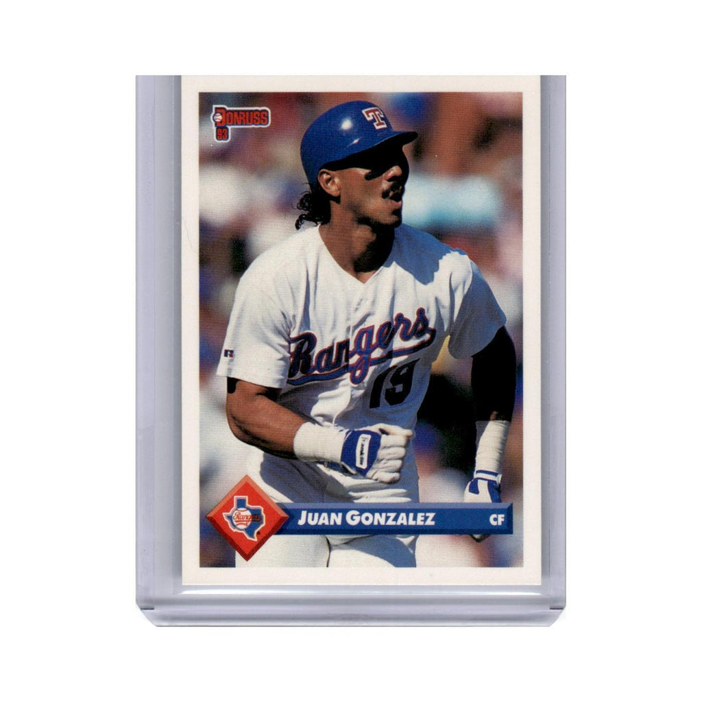 Juan Gonzalez 1993 Donruss #555 Texas Rangers Baseball Card NM
