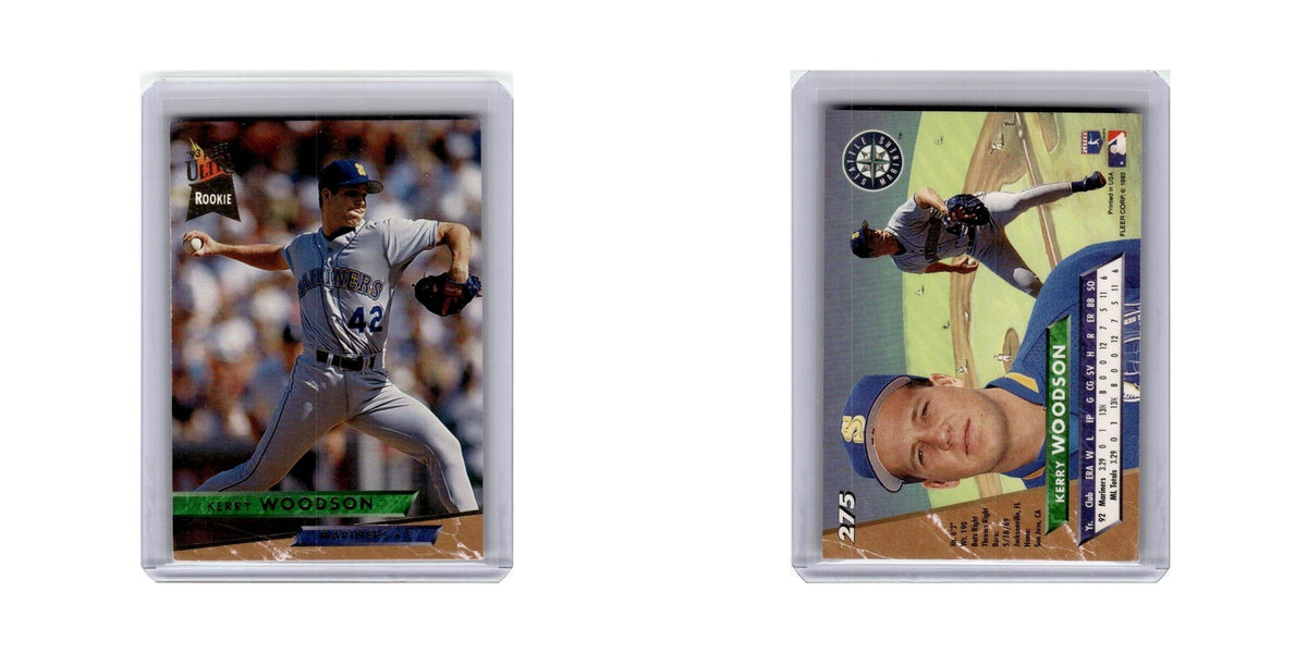 Kerry Woodson Rookie 1993 Fleer Ultra #275 Seattle Mariners Baseball Card NM
