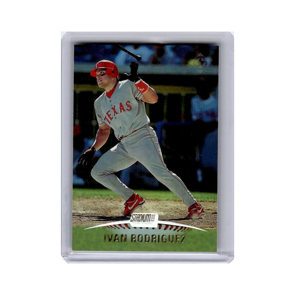 Ivan Rodriguez 1999 Stadium Club #270 Texas Rangers Baseball Card NM