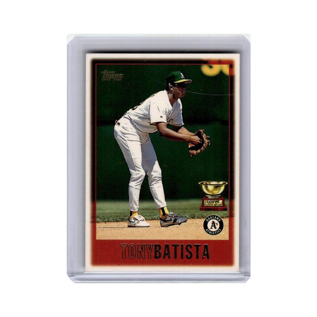 Tony Batista 1997 Topps #344 Oakland Athletics Baseball Card NM