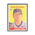 Glen Perkins Rookie 2007 Topps Heritage #467 Minnesota Twins Baseball Card NM