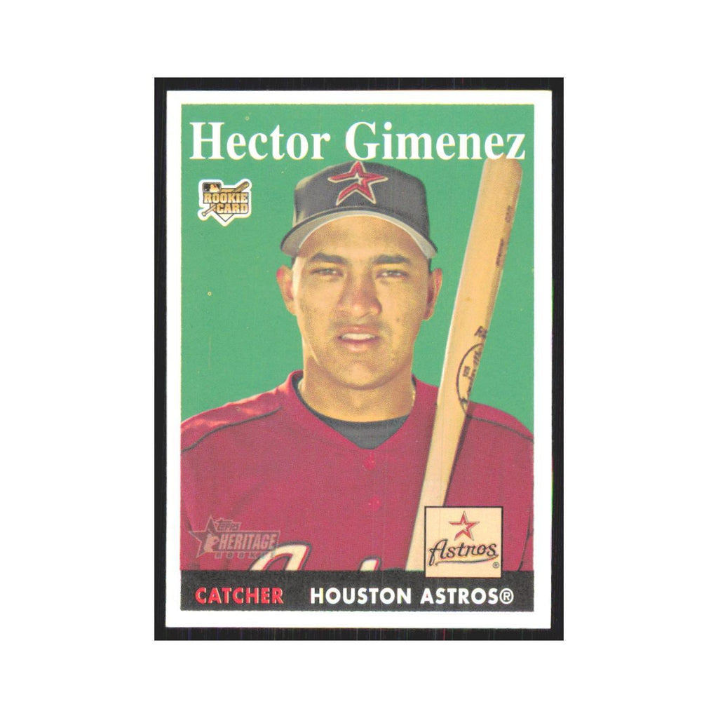 Hector Gimenez Rookie 2007 Topps Heritage #451 Houston Astros Baseball Card NM