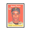 Juan Perez Rookie 2007 Topps Heritage #306 Pittsburgh Pirates Baseball Card NM