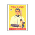 Mike Rabelo Rookie 2007 Topps Heritage #448 Detroit Tigers Baseball Card NM