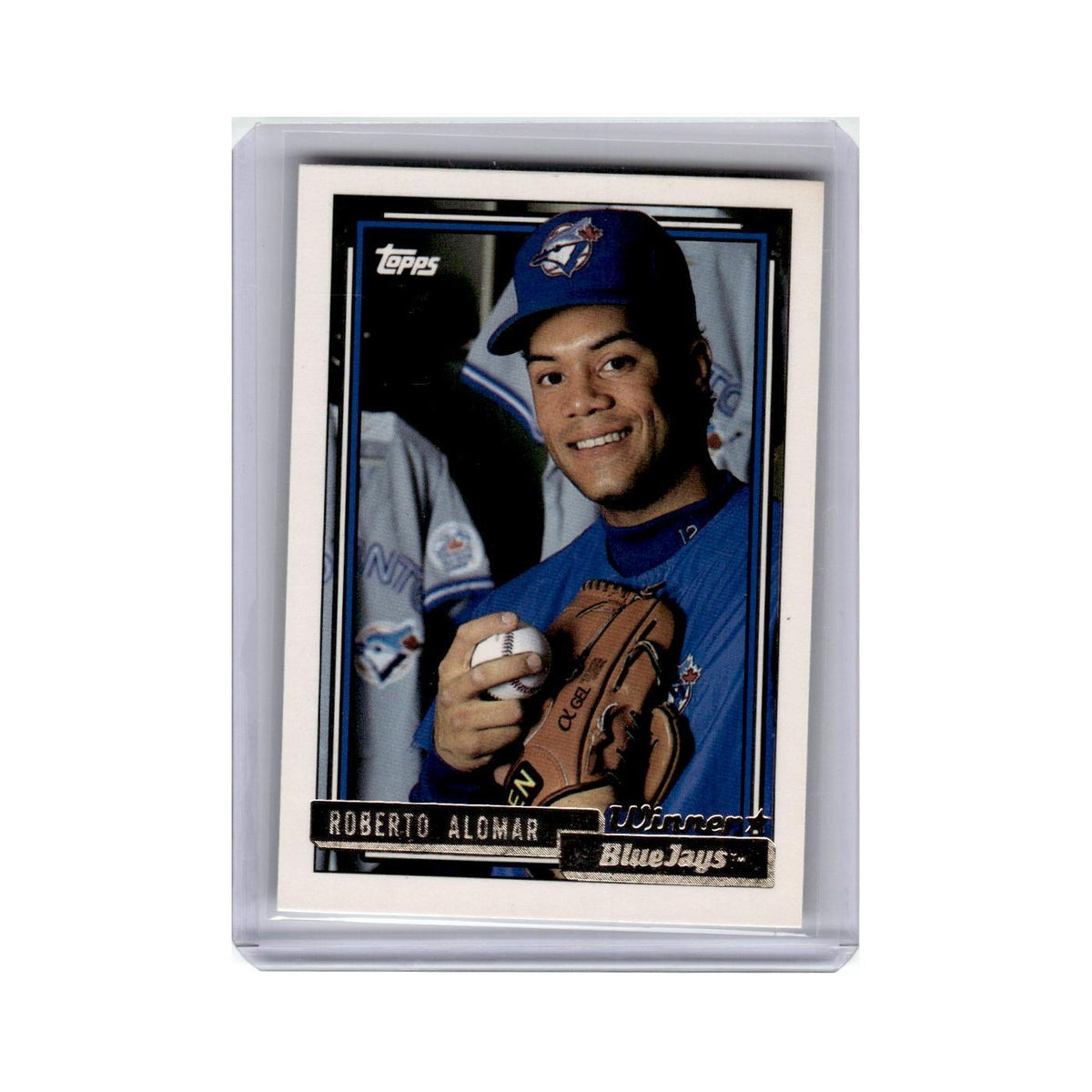Roberto Alomar 1992 Topps Gold Winner #225 Toronto Blue Jays Baseball Card NM