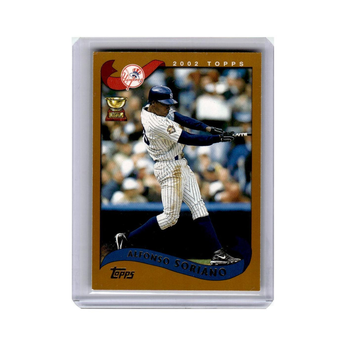 Alfonso Soriano 2002 Topps #95 New York Yankees Baseball Card NM