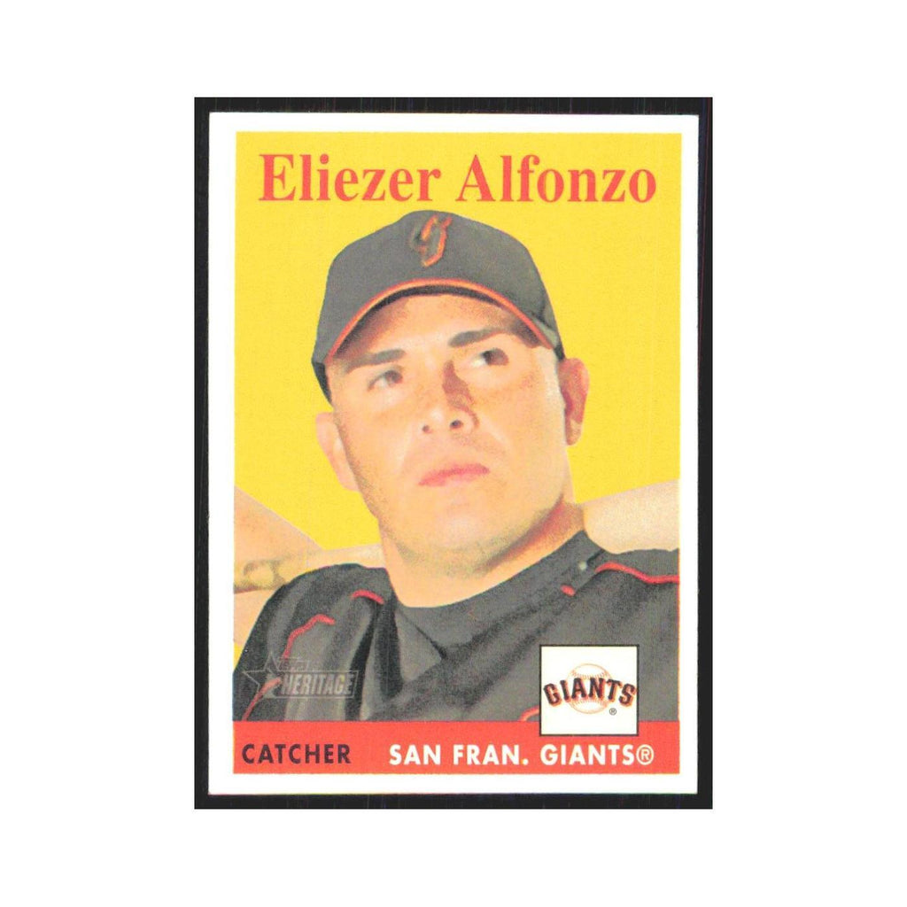 Eliezer Alfonzo 2007 Topps Heritage #364 San Francisco Giants Baseball Card NM