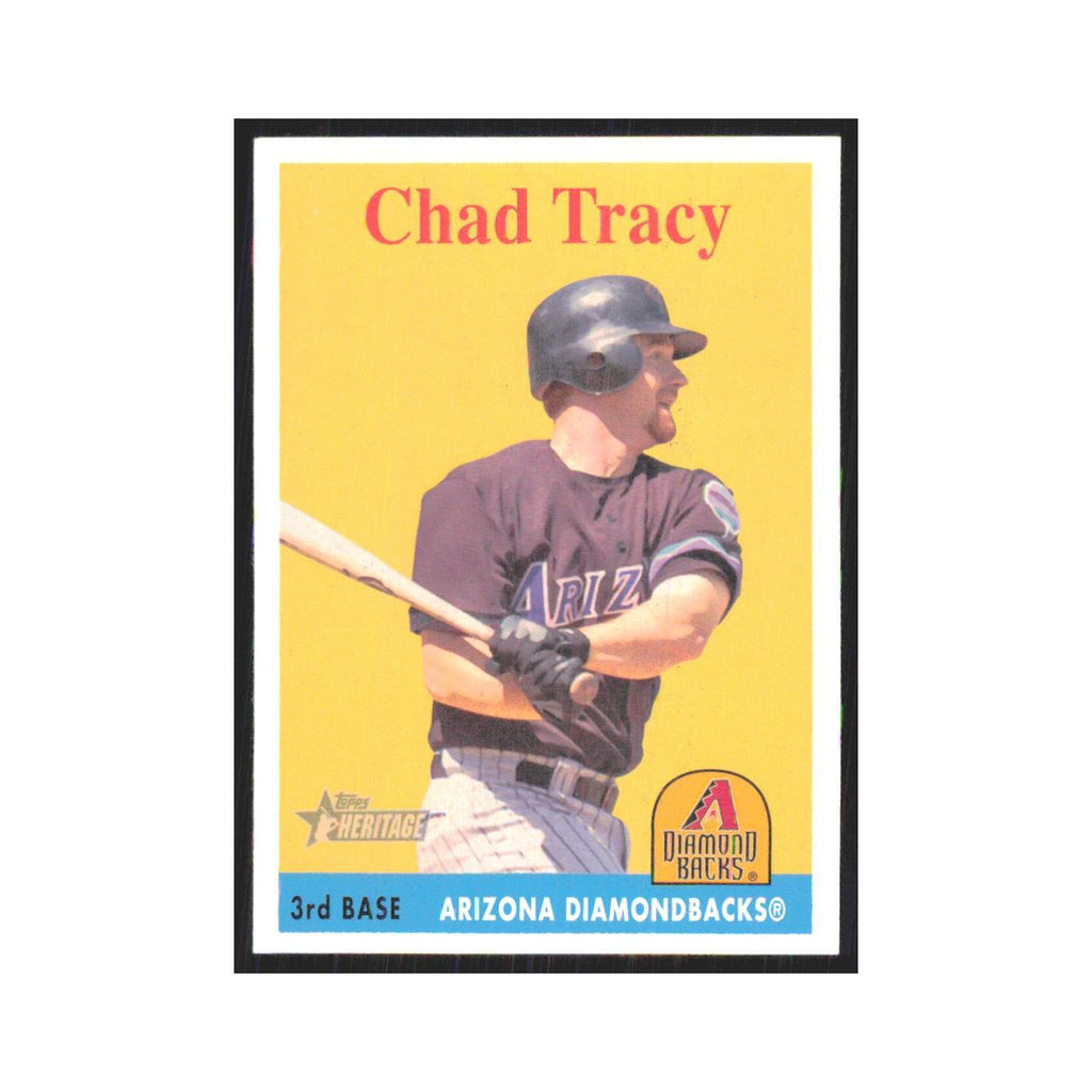 Chad Tracy 2007 Topps Heritage #426 Arizona Diamondbacks Baseball Card NM