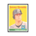 Jeremy Hermida 2007 Topps Heritage #182 Florida Marlins Baseball Card NM
