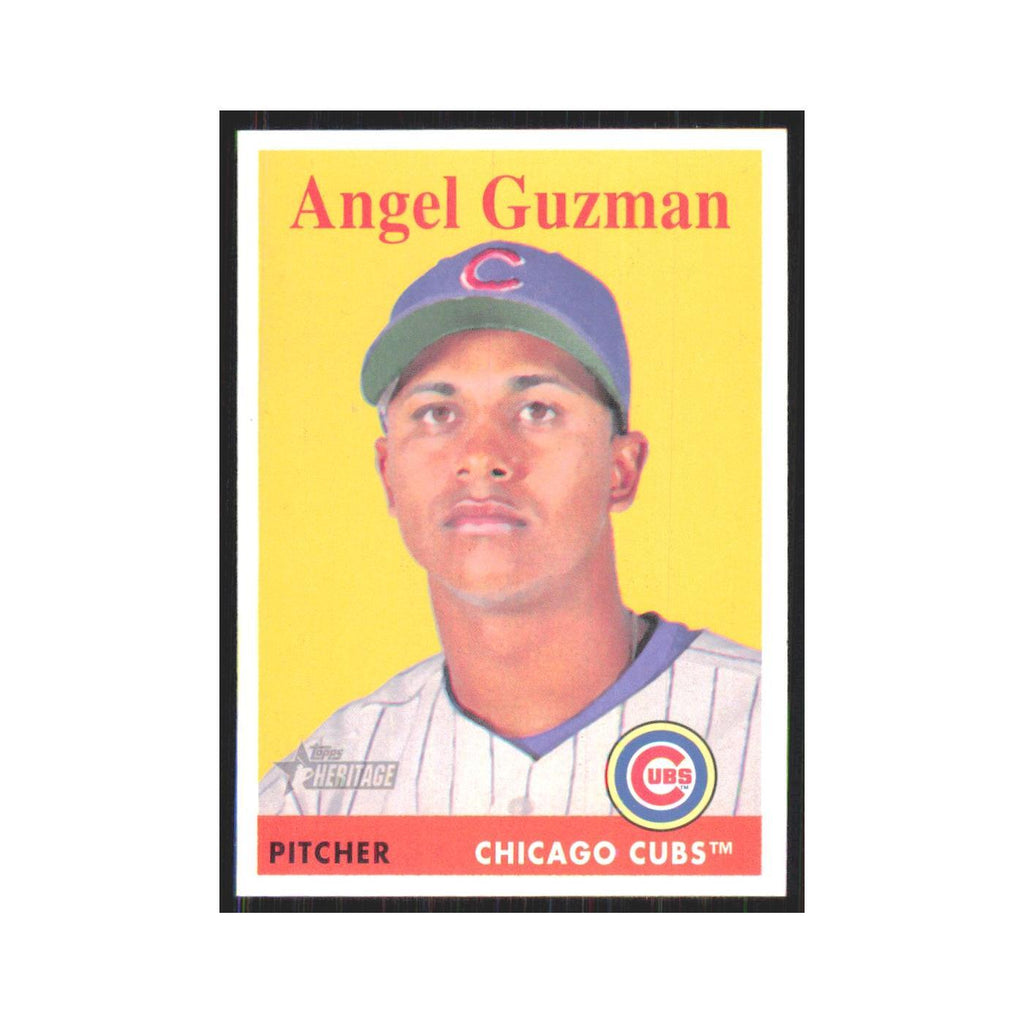 Angel Guzman 2007 Topps Heritage #209 Chicago Cubs Baseball Card NM