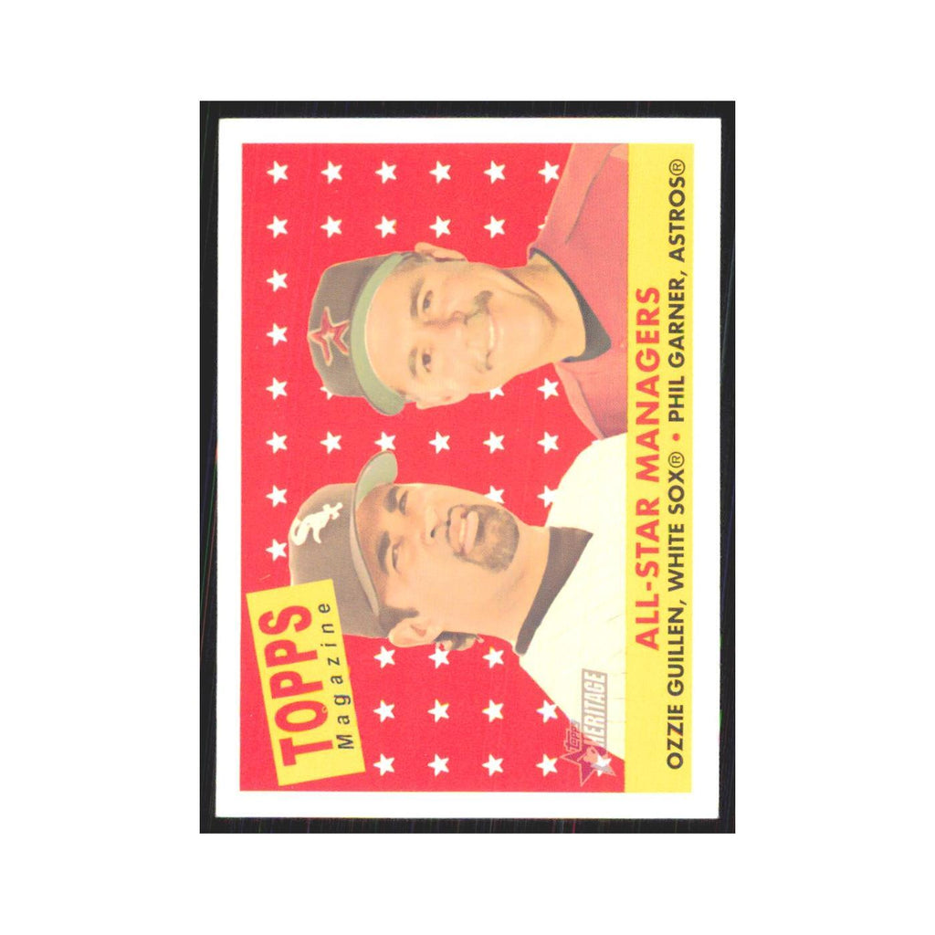 Ozzie Guillen Phil Garner 2007 Topps Heritage #475 NM